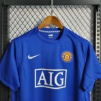 08-09 Manchester United Home #7 Ronaldo Retro Jersey – Bild 5