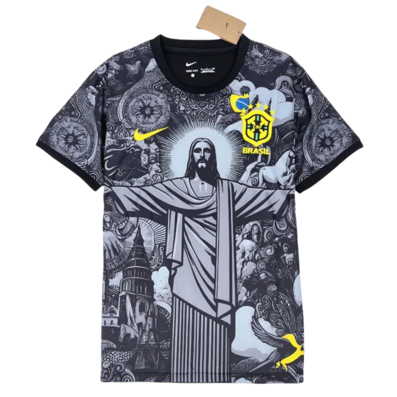 c9a4707157 2024 Brazil Christ the Redeemer Special Kit Shirt Football – Bild 1