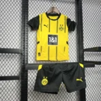24-25 Borussia Dortmund Home Kids Kit Jersey+Shorts - Image 10