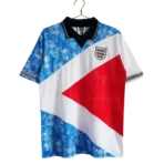 1990 England Retro-Fußballtrikot-Mashup