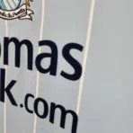 2007/08 Manchester City Retro Home Jersey - Imagen 5