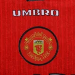 1996/97 Manchester United Retro-Trikot mit langen Ärmeln (Heimtrikot) - Imagen 3