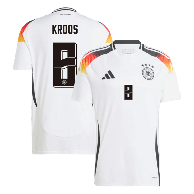 d11287e615 Germany Home KROOS #8 MUSIALA #10 HAVERTZ #7 WIRTZ #17 Jersey EURO 2024 - Immagine 1