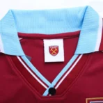 West Ham United 1999/01 Retro Jersey Home – Bild 4