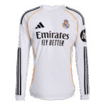 Real Madrid Long Sleeve Jersey Home Football Shirt 2025-26 Fan version - Immagine 2