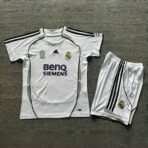 Real Madrid 06-07 Home Retro Kids Kits Youth Apparels Sport Jersey - Immagine 2