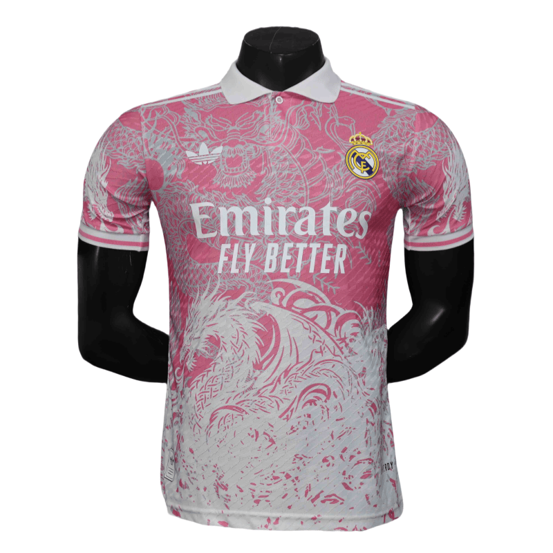 d4be81c2 25–26 Real Madrid „Pink Dragon“ Spieler-Sonderedition Fußballtrikot - Image 1