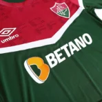Fluminense FC  2023/24 Pre-Match Jersey Red&Green Replica - Image 8