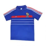 1984 Frankreich Retro-Heimtrikot