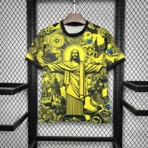 2024 Brasilien „Christus der Erlöser“ – Sonderedition-Trikot Fußball - Image 3