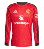 Manchester United Heimtrikot 2025/26 – Langarm - Immagine 2