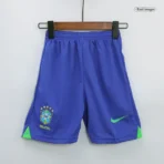 Brazil Kids Soccer Jersey Home Kit(Jersey+Shorts) World Cup 2022 - Image 7