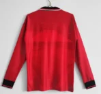 1994/96 Manchester United Retro Long Sleeve Jersey Home - Imagen 2