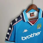 1997/99 Manchester City Retro Home Jersey – Bild 8