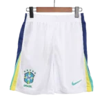 Brazil Soccer Shorts Custom Away 2024 - Immagine 3