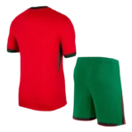 2024 Portugal Home Kit(Jersey+Shorts) Euro - Image 2