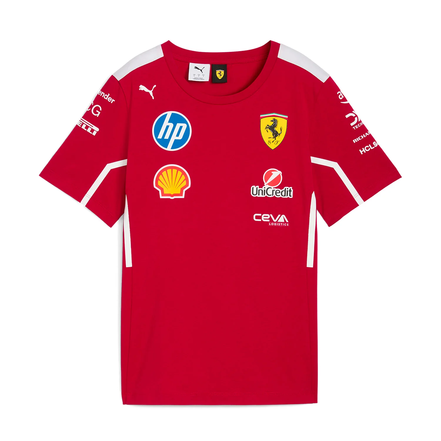 dbfcd387e2 Puma Herren F1 Scuderia Ferrari 2025 Team-T-Shirt - Imagen 1