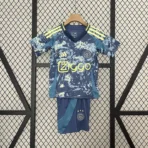 24-25 Ajax Away Kids Kit Jersey+Shorts