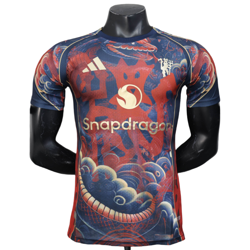 e26b0f3648 Manchester United Sonderedition-Trikot, Spielerausführung, Fußballtrikot 25-26 - Immagine 1