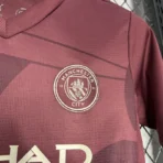 24-25 Manchester City Third Away Kids Kit Jersey+Shorts - Image 4
