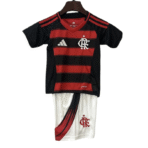 Flamengo Heimtrikot für Kinder, Fußballtrikot-Set 2025–26, Fan-Edition