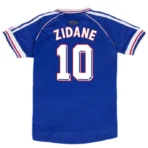 1998 France Retro Jersey Home World Cup – Bild 2