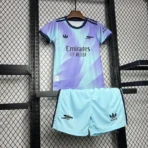 24–25 Arsenal Drittes Auswärts-Fußball-Set für Kinder: Trikot + Shorts - Image 8