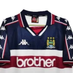1997/98 Manchester City Retro-Auswärtstrikot - Imagen 6