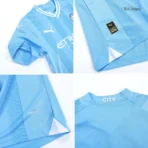 2023/24 Kids Manchester City Home Kit(Jersey+Short+Socks) - Imagen 8