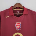 Arsenal Retro-Fußballtrikot mit langen Ärmeln (Heimtrikot) 2005/2006 - Image 3