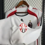 06-07 AC Milan UCL Final Retro Jersey Away Long Sleeve - Imagen 7
