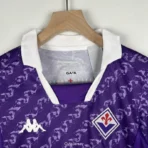 Fiorentina Kinder-Heimtrikot 2023/24 (Trikot + Shorts) - Immagine 5