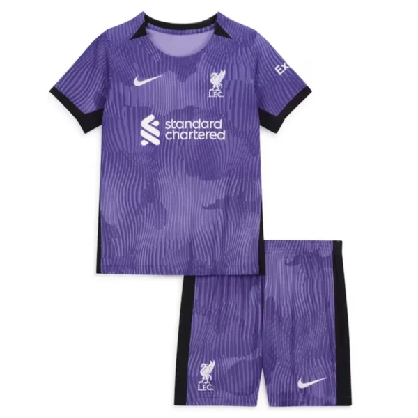 Liverpool-Drittes-Trikot-Set für Kinder, Größe 23–24
