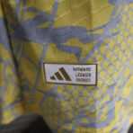 2025-26 Real Madrid Men's Polo Shirt Dragon Pattern Yellow Jersey - Image 8