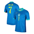Brasilien Auswärtstrikot VINI JR. #7 RODRYGO #10 Copa América 2024