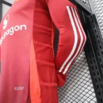24–25 Manchester United Heimtrikot mit langen Ärmeln, Spielerausführung - Image 8