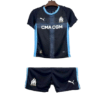 25–26 Marseille Auswärts-Fußballtrikot für Kinder 2025–26 Fan-Version