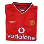2000/02 Manchester United FORLAN #21 Retro Jersey Home - Image 4
