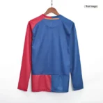 2008/09 Barcelona UCL-Finale Retro-Heimtrikot mit langen Ärmeln - Immagine 2