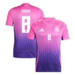 Germany Away KROOS #8 MUSIALA #10 HAVERTZ #7 WIRTZ #17 Jersey EURO 2024