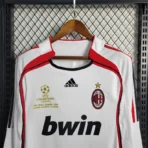 06-07 AC Milan UCL Final Retro Jersey Away Long Sleeve - Imagen 3