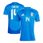 Italy Home Jersey CHIESA #14 BARELLA #18 DIMARCO #3 EURO 2024 - Immagine 2