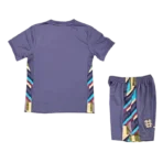 Kids England Away Soccer Socks 2024 Children Apparel - Immagine 2