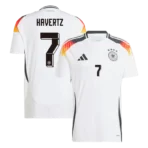 Germany Home KROOS #8 MUSIALA #10 HAVERTZ #7 WIRTZ #17 Jersey EURO 2024 - Immagine 2