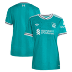 Liverpool Third away green football jersey Fan version 2025-26 Women - Imagen 2