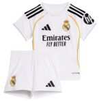 Real Madrid Kinder-Heimtrikot + Shorts, Trikot-Set 25-26
