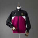 PSG Collaboration Windbreaker - Black & Psychedelic Purple S-XXL