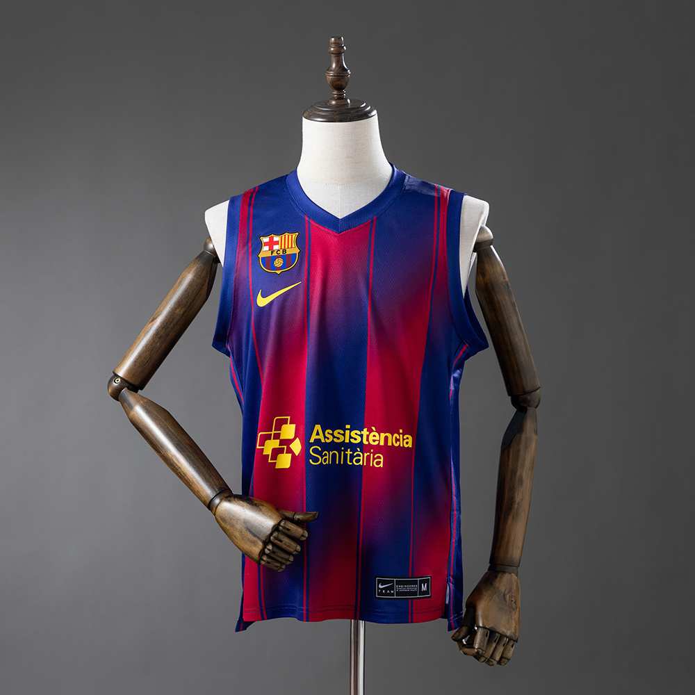 22508c2a Barcelona 25/26 Basketball-Heimtrikot S–XXL - Image 1