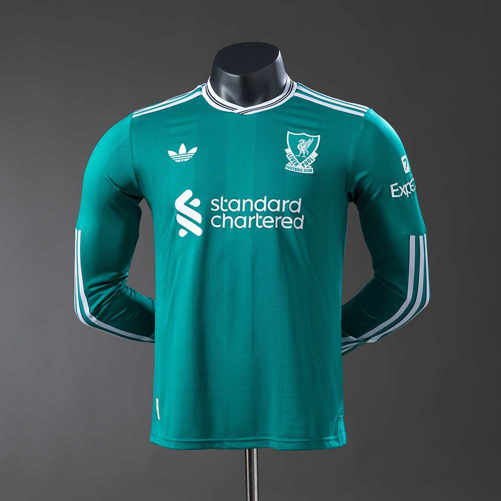 39ddd4b5 LFC 25/26 Player Version Third Long Sleeve Jersey - Image 1