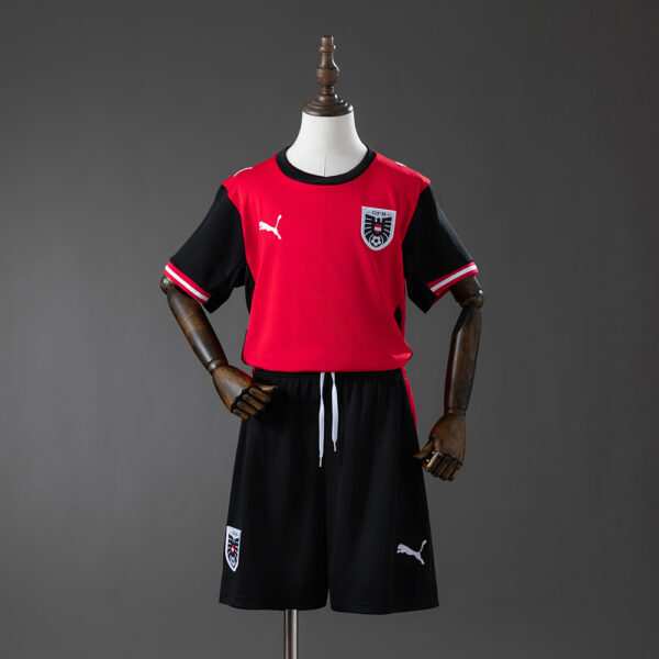 Austria 2026 Home Kids Kit Jersey SIZE 16-28